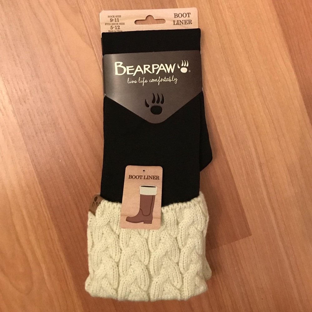 Never worn!  Women's Bearpaw boot liner.